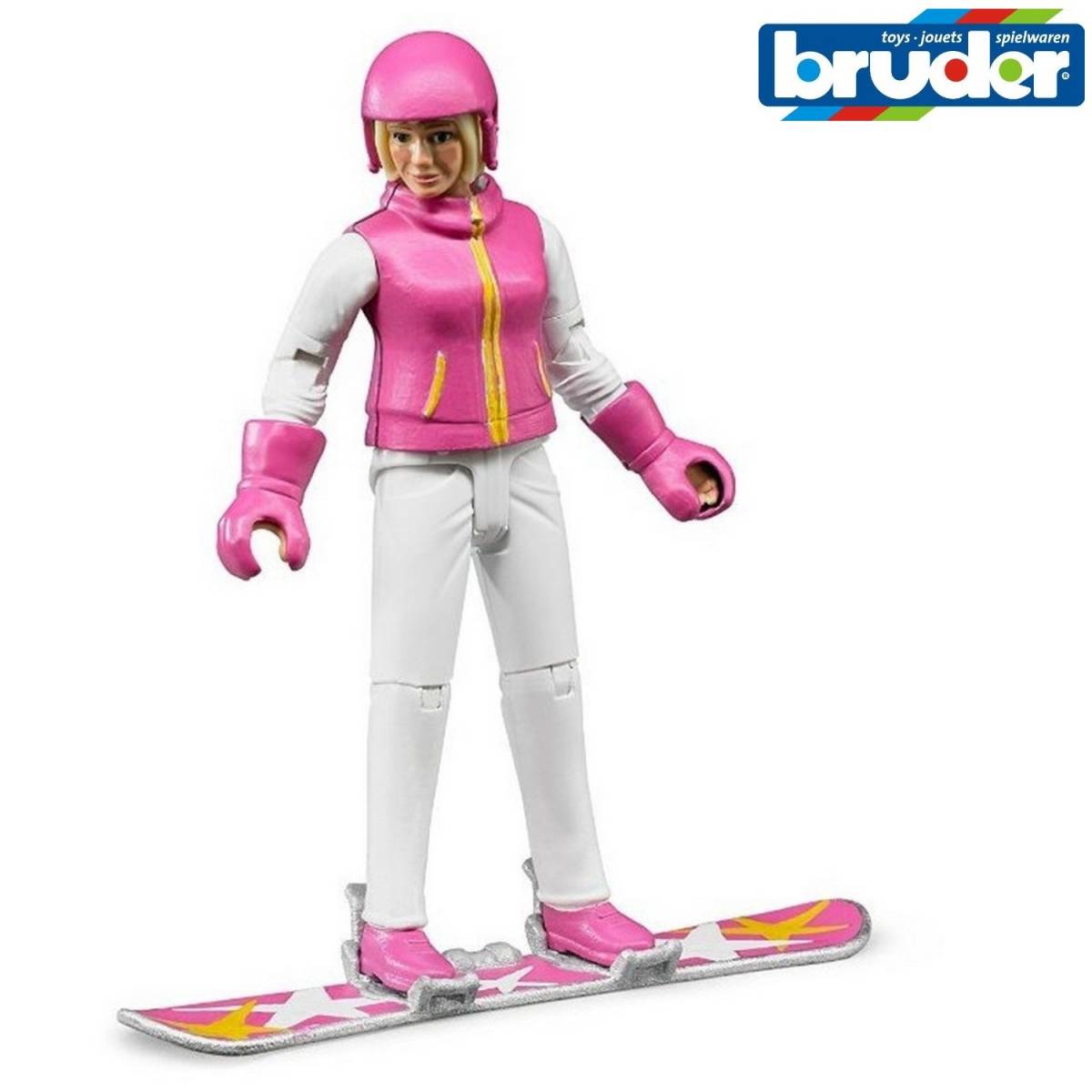 Figurina Femeie cu snowboard 60420 Bruder