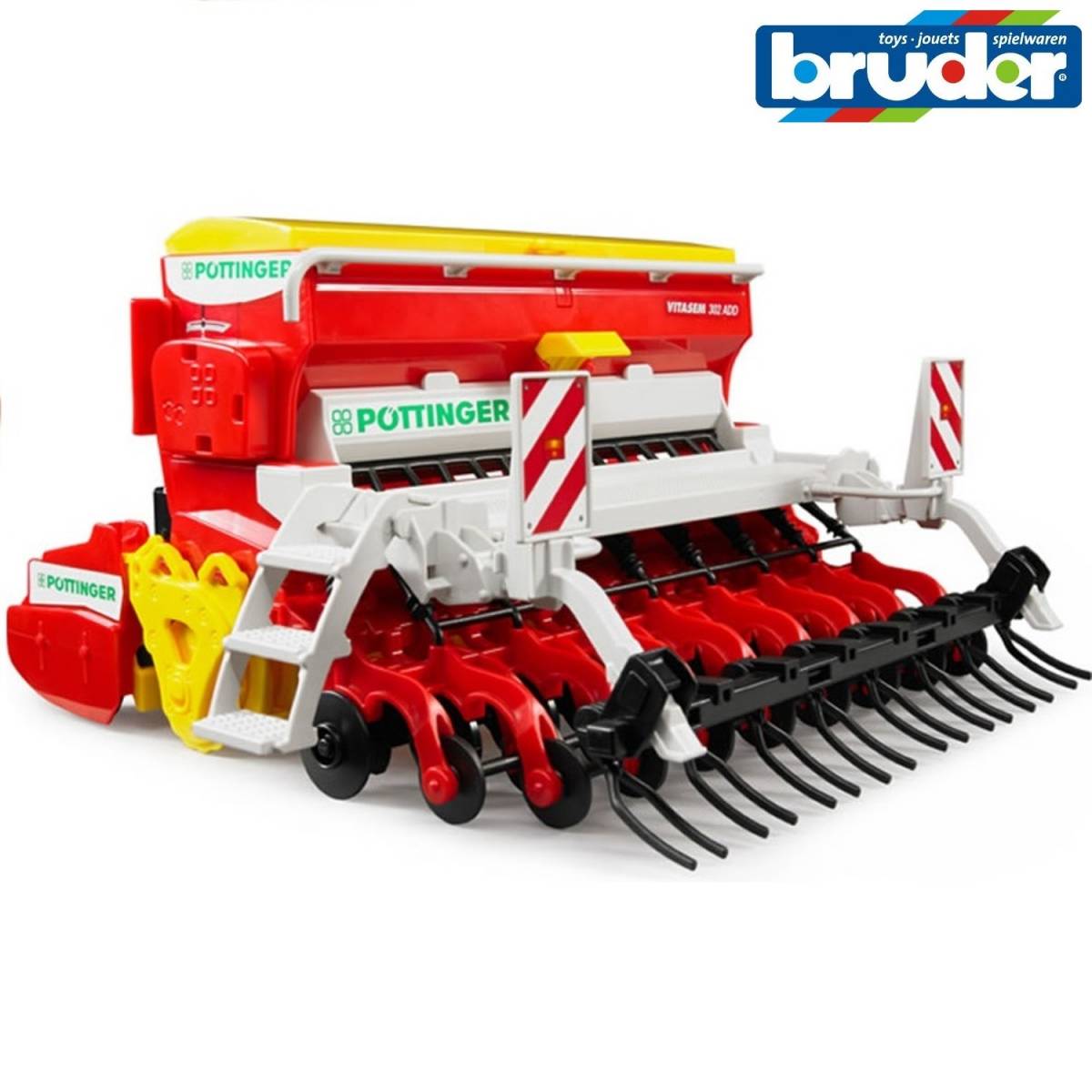 Grapa rotativa cu semanator Pottinger Vitasem 302ADD 02347 Bruder