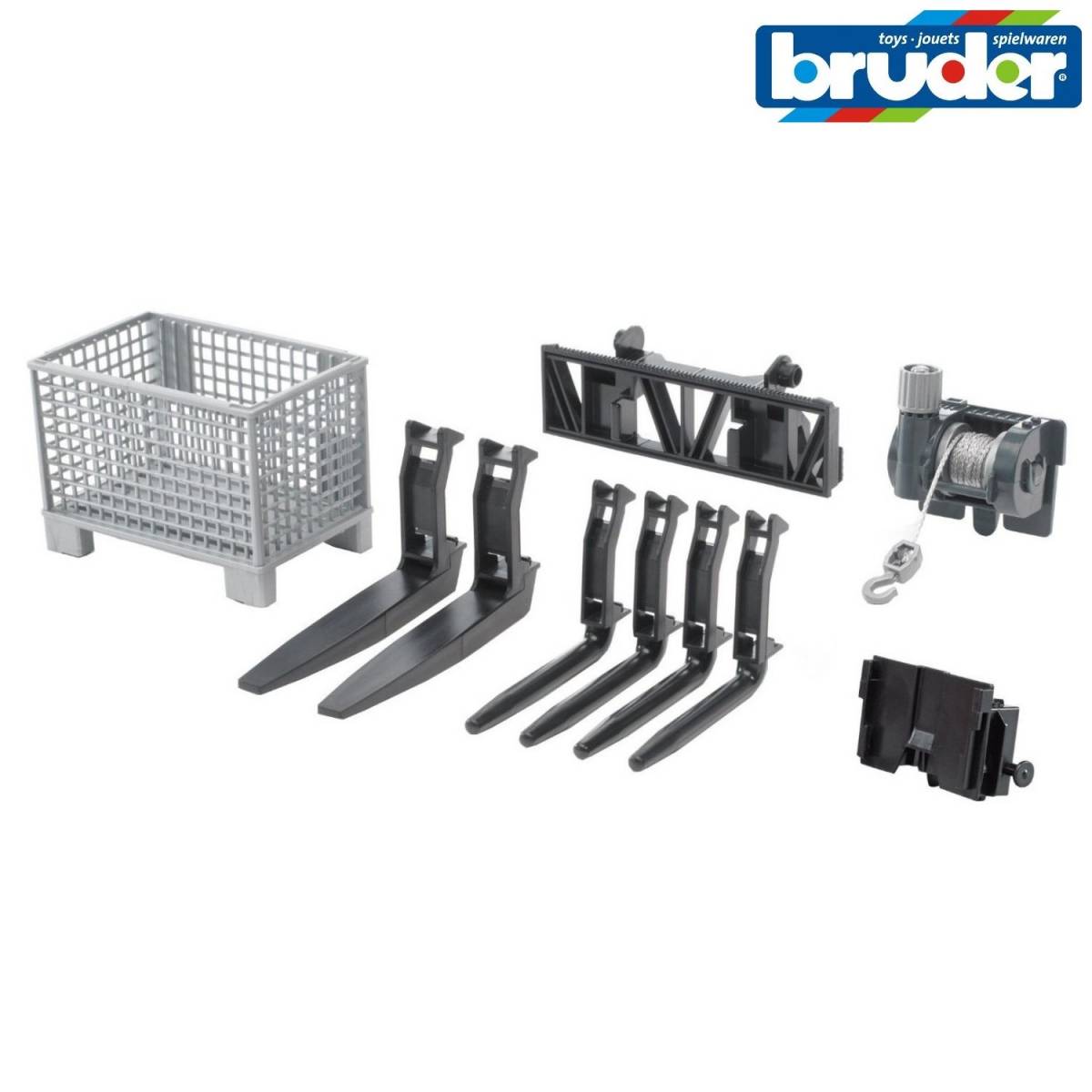 Set pentru frontlader 02318 Bruder