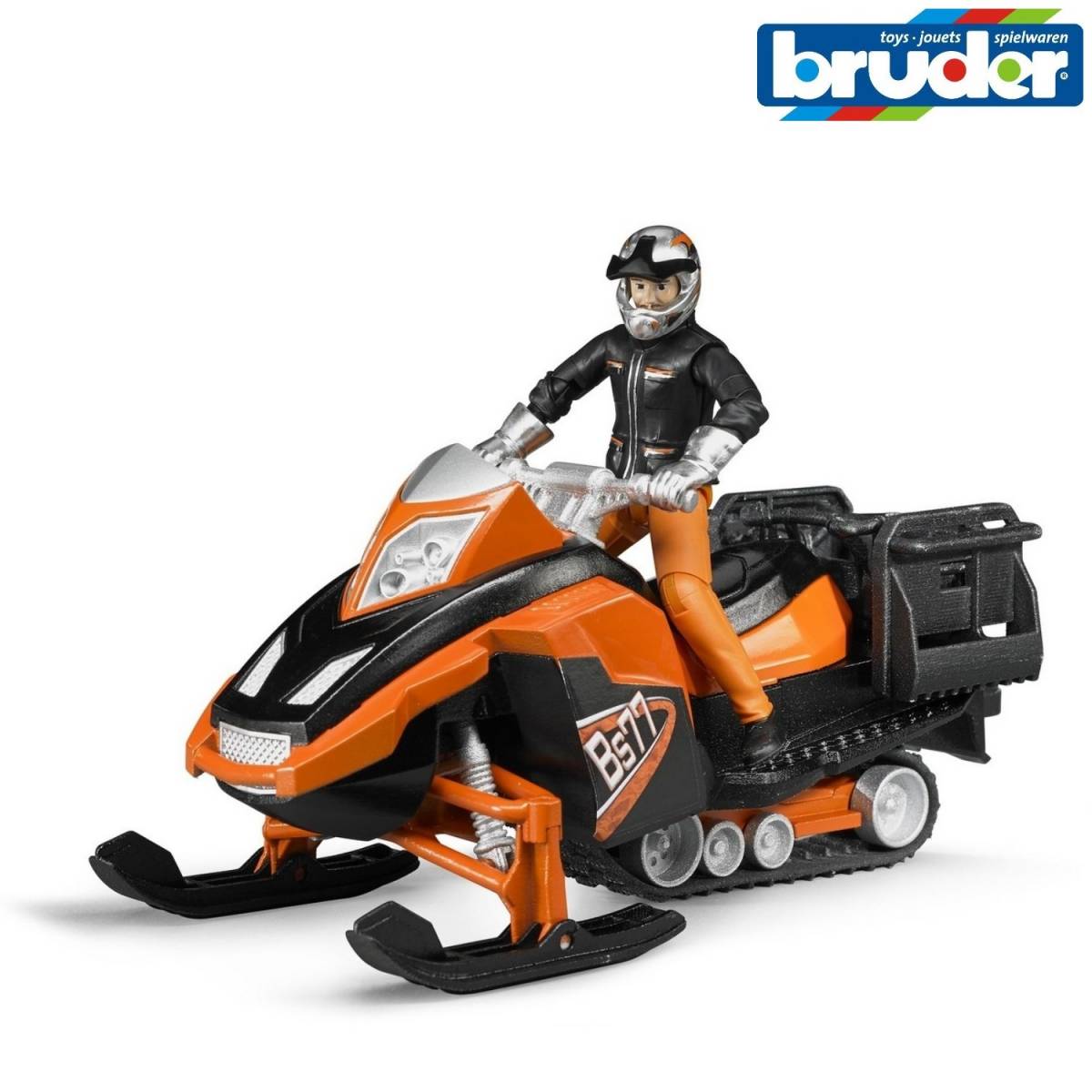 Snowmobil cu figurina 63101 Bruder