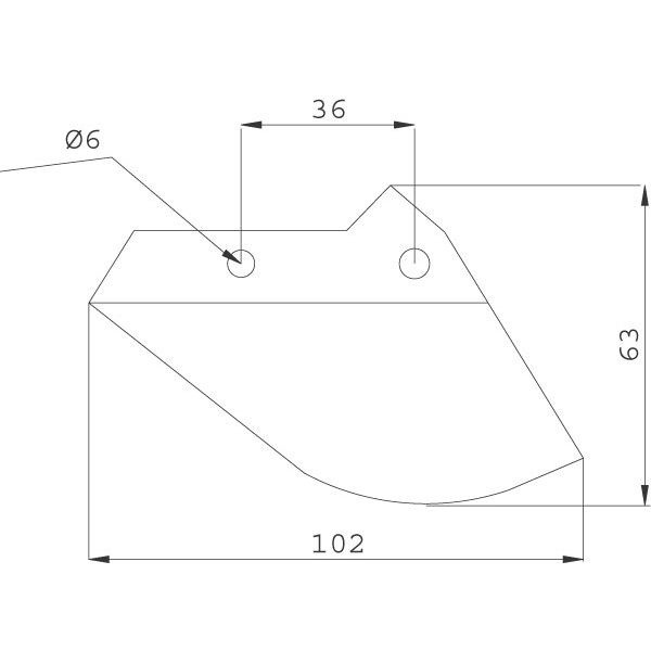 Brazdar pentru semanator 3378103 Lemken Hassia