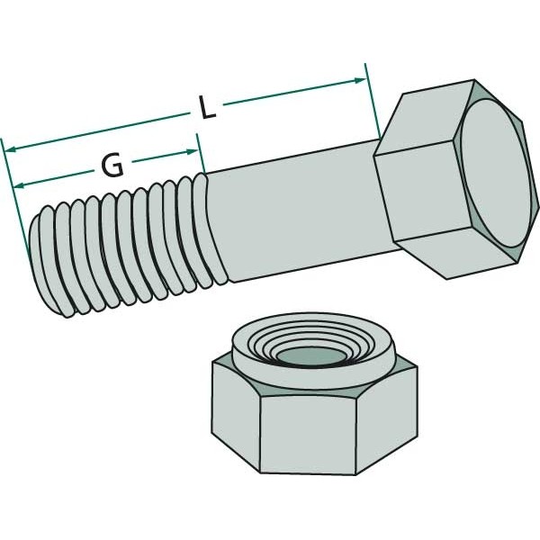 Surub M8 x 30 mm