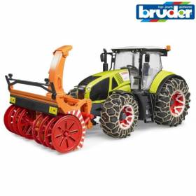 Tractor Claas Axion 950 cu freza de zapada 03017 Bruder