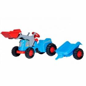 Tractor cu frontlader si cu remorca 630042 Rolly Toys