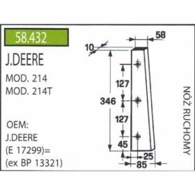 Cutit Piston Pentru John Deere 214, 214T