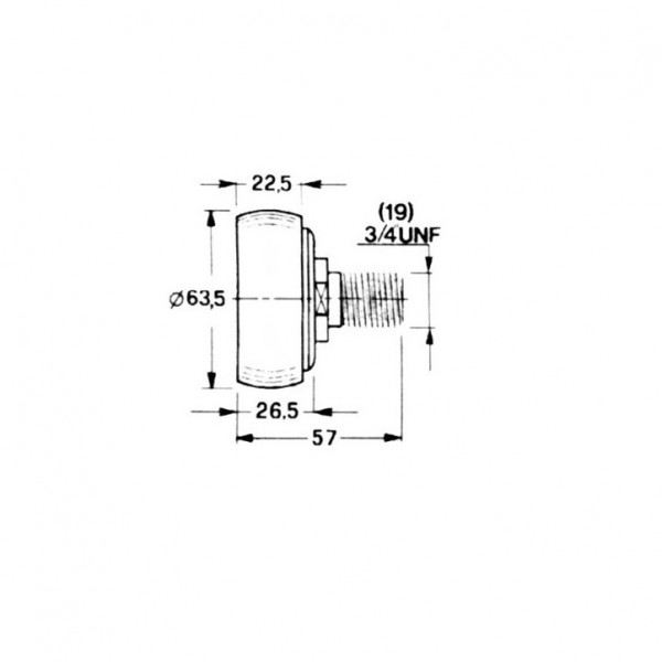 Rola pentru presa John Deere 224, New Holland, Sgorbati