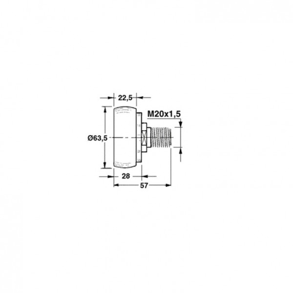 Rola piston pentru presa New Holland 370-376