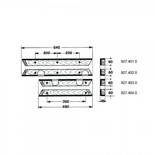 Set Lemn Piston Pentru Bautz 410-460, Claas