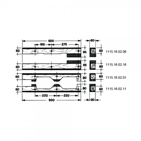 Set Sine Lemne Piston Pentru Welger AP45