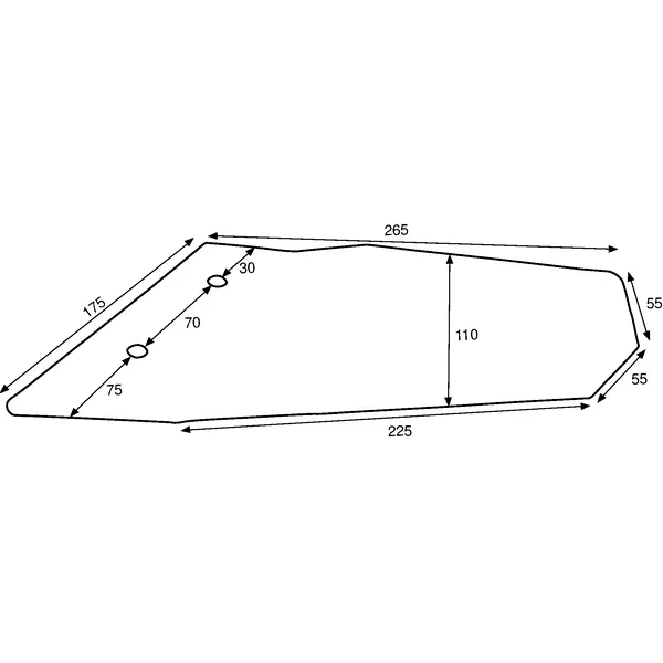 Brazdar cu aripi XL019 3374420 FL37DR GEK Amazone/BBG, Lemken dreapta