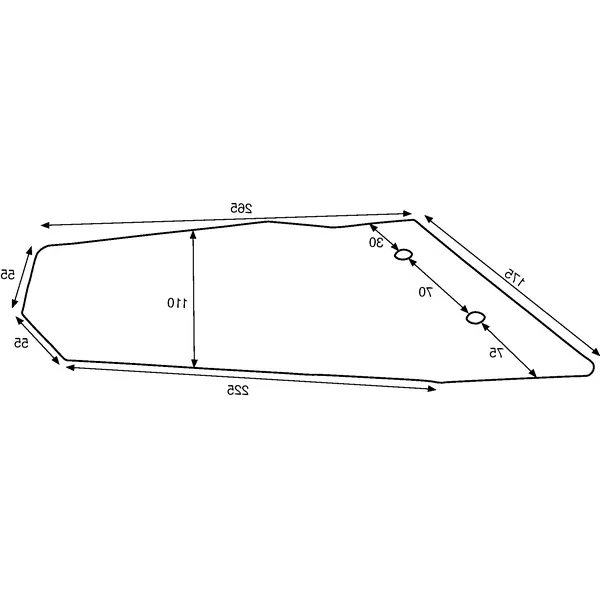 Brazdar cu aripi XL020 3374421, FL37D GEK Amazone/BBG, Lemken stanga