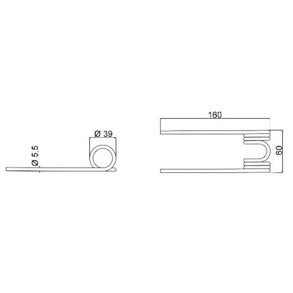 Arc Pick-Up pentru presa Krone 9380530