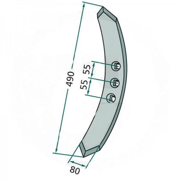 Brazdar cultivator 444898 Vaderstad