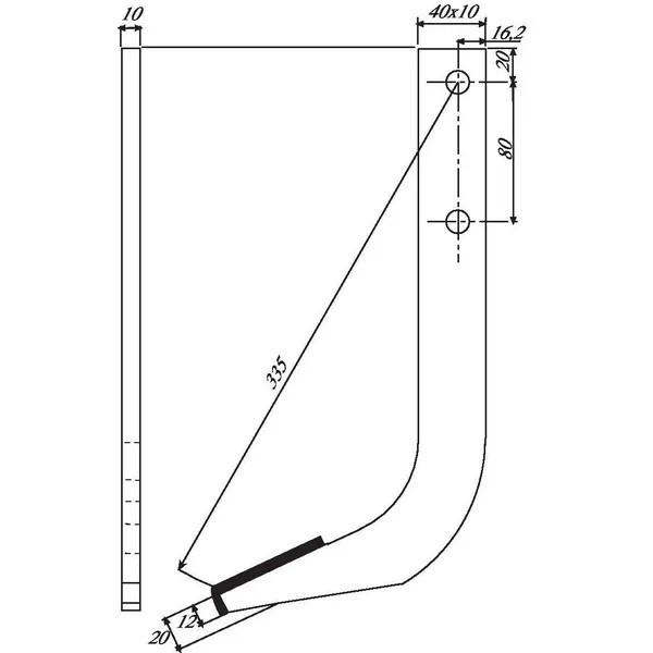 Cutit freza rebilonat cartofi placat RRT1898