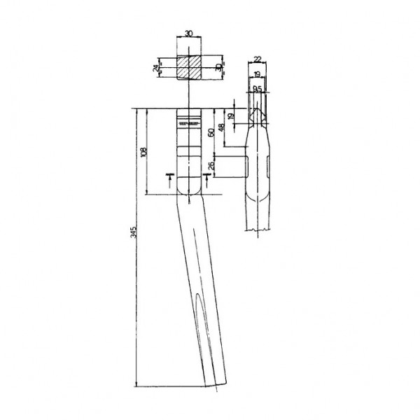 Cutit pentru grapa rotativa 5012, 053800 Landsberg, Kverneland, Maletti, Sicma, Vogel&Noot