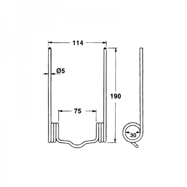 Deget pick-up pentru presa Case F60546