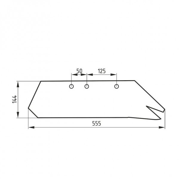 Brazdar pentru plug Fraugde-Sanderum 093139 (16): stanga