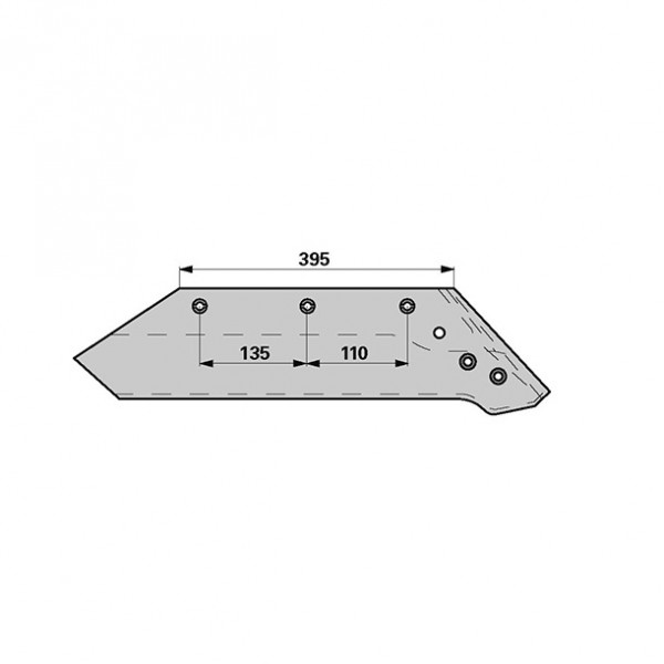 Brazdar reversibil pentru plug Kuhn Huard (F) 622136: dreapta