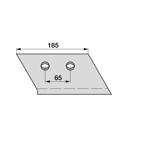 Brazdar antetrupita pentru plug Kuhn Huard (F) 631100: dreapta