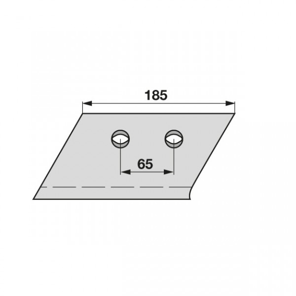 Brazdar antetrupita pentru plug Kuhn Huard (F) 631101: stanga