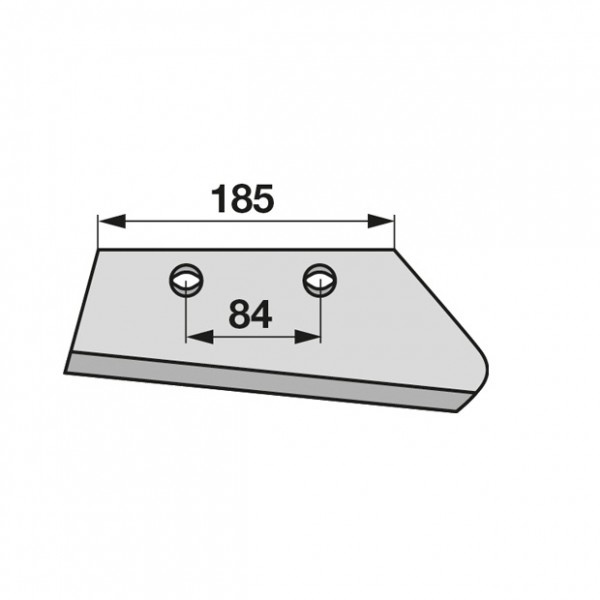 Brazdar antetrupita pentru plug Kuhn Huard (F) 631102: dreapta