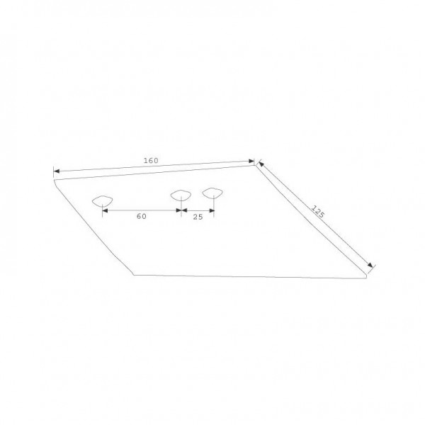 Brazdar antetrupita pentru plug Kuhn Huard (F) 631107: stanga