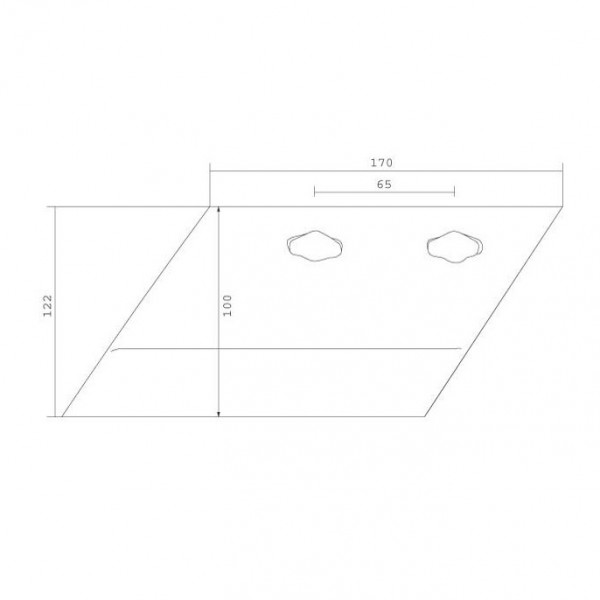 Brazdar antetrupita pentru plug Gassner NS34: dreapta