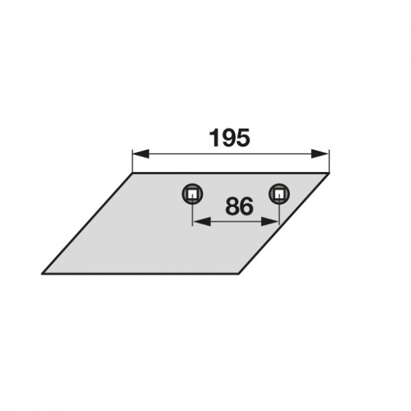 Brazdar antetrupita pentru plug Lemken S190, 3363721: stanga