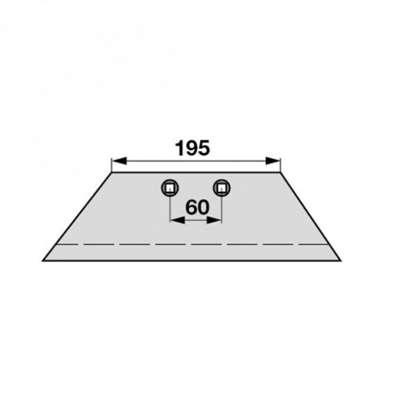 Brazdar antetrupita pentru plug Rabewerk SDG18 BL 2715.05.02, 27150502: stanga