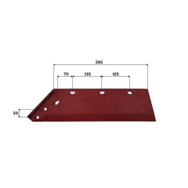 Brazdar reversibil pentru plug Niemeyer SH 152 G-200625 AS: stanga