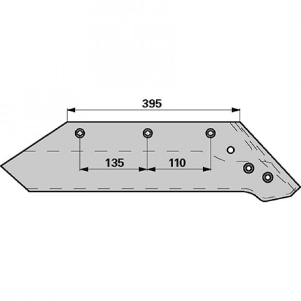Brazdar reversibil pentru plug Kuhn Huard (F) 622172 (16): dreapta