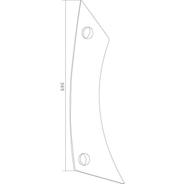 Piept cormana pentru plug Bassum Eicher Gassner Frank VST1360: dreapta