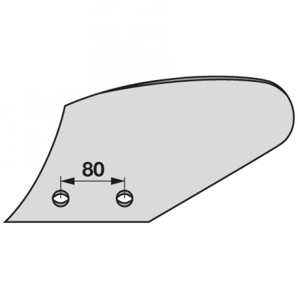 Cormana fata pentru plug Kverneland 066879: stanga