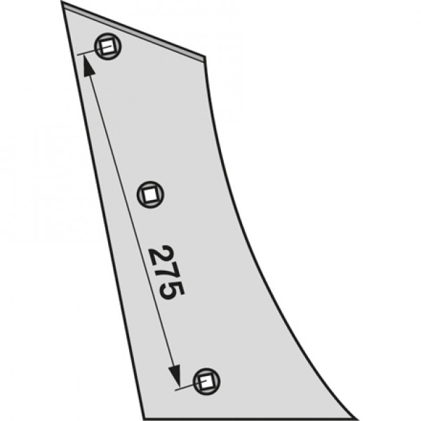 Piept cormana pentru plug Regent 22601211, 22601261: dreapta