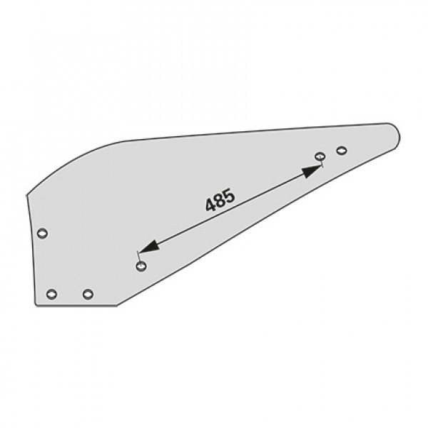 Cormana pentru plug Kuhn Huard (F) 616075: stanga