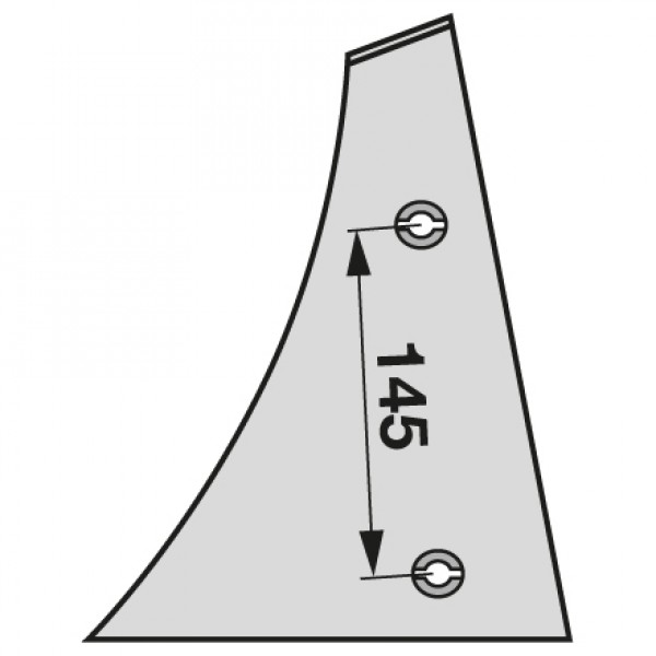 Piept cormana pentru plug Kuhn Huard (F) 619061: stanga