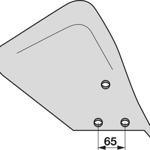 Cormana fata pentru plug Kuhn Huard (F) 619132: dreapta