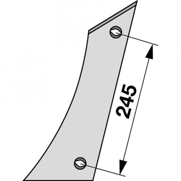 Piept cormana pentru plug Vogel&Noot PK3.002.03, PK300203, UN350: stanga