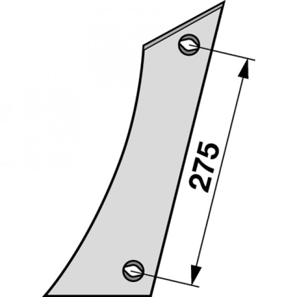 Piept cormana pentru plug Amazone/BBG, Vogel&Noot PK4.002.03, UN400: stanga