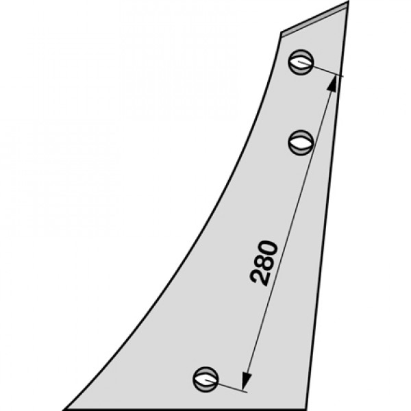 Piept cormana pentru plug Amazone/BBG, Vogel&Noot PK8.006.01, PK800601, WY400 Neu: stanga