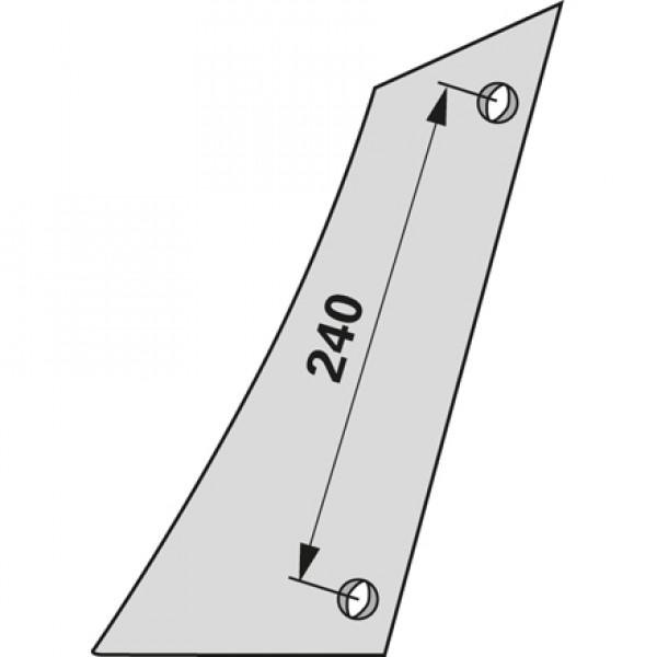 Piept cormana pentru plug Gregoire-Besson 173461: stanga