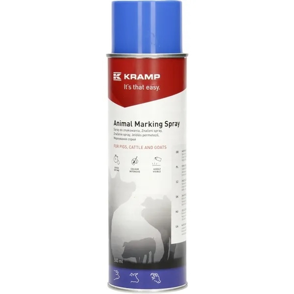 Spray albastru marcarea animale 500ml