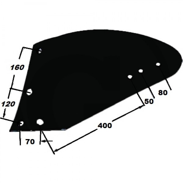 Cormana pentru plug HST1120-3: dreapta