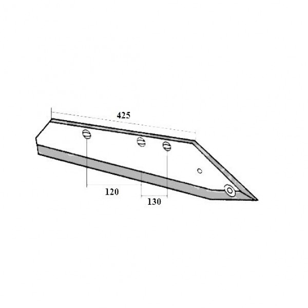 Brazdar pentru plug Pottinger 925131161, 1903684, 1903686: dreapta