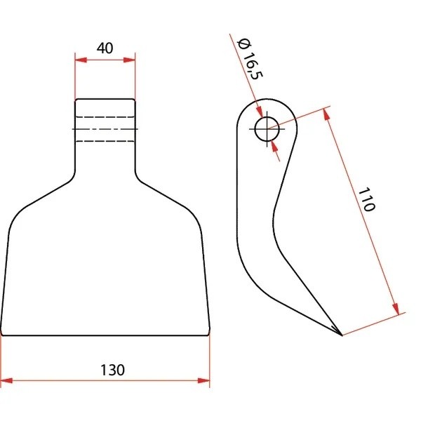 Ciocan tocator CK0931 pentru Maschio