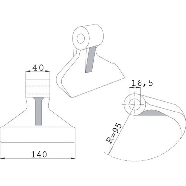 Ciocan tocator CK0960 pentru Berti