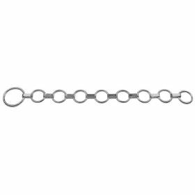 Lant de gat plat cu 8 zale, diametru 55x9mm, inel diametru 85x10mm
