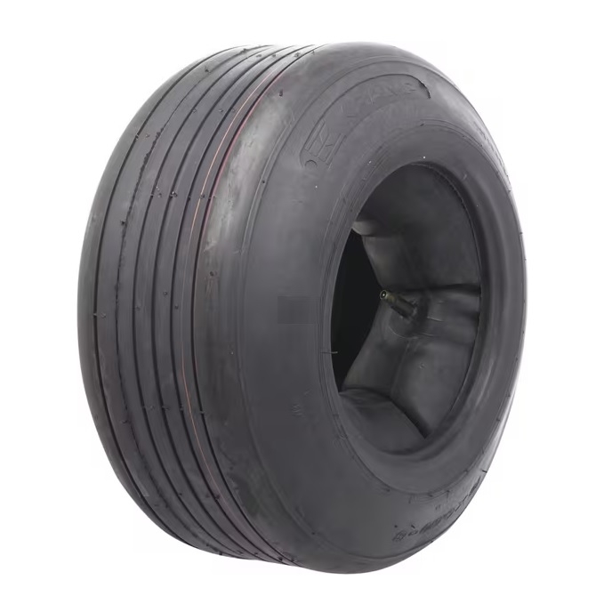 Anvelopa si camera 16x6.50-8 cu valva dreapta TR13
