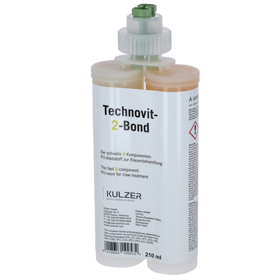 Cartus lipire potcoava lemn Technovit 2 componente 210 ml Kerbl