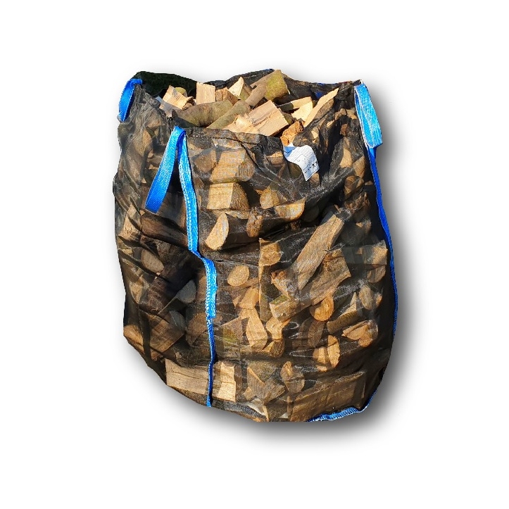 Sac Big Bag 100x100x160 cm pentu paletizat lemn de foc